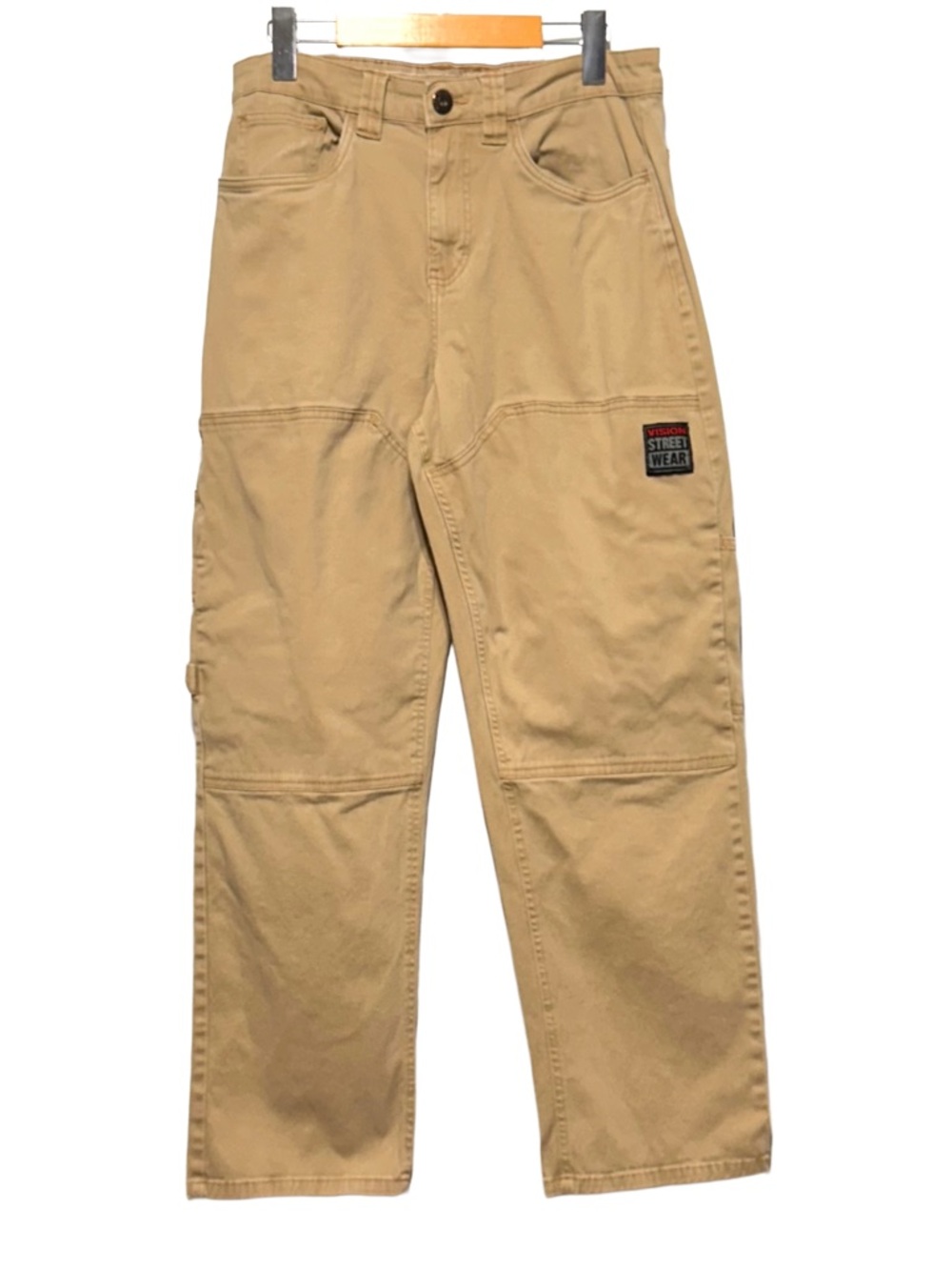 Y2K VISION STREET WEAR Carpenter Cargo Skate Grunge Workwear Pants
